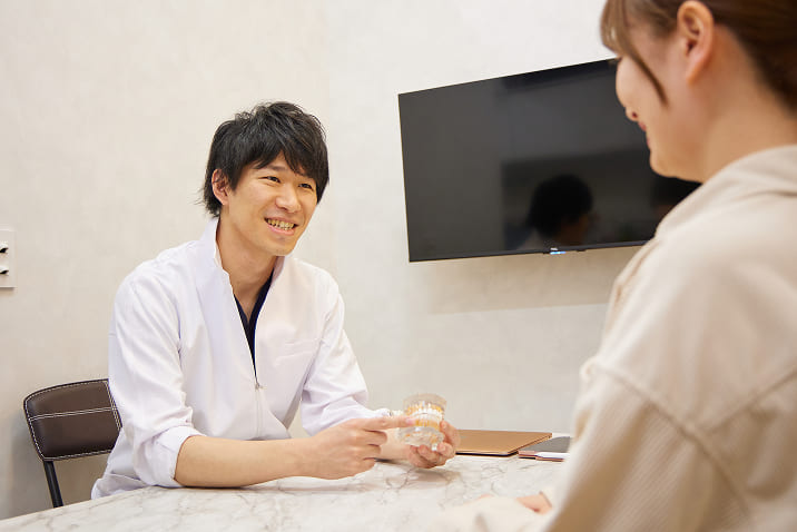 担当歯科医師が一貫対応